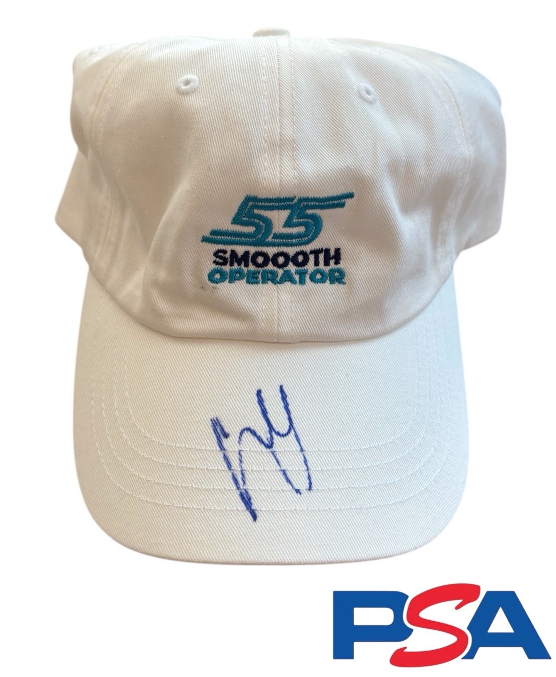 Carlos Sainz Signed Williams F1 Racing #55 Smooth Operator Hat PSA/DNA AUTO