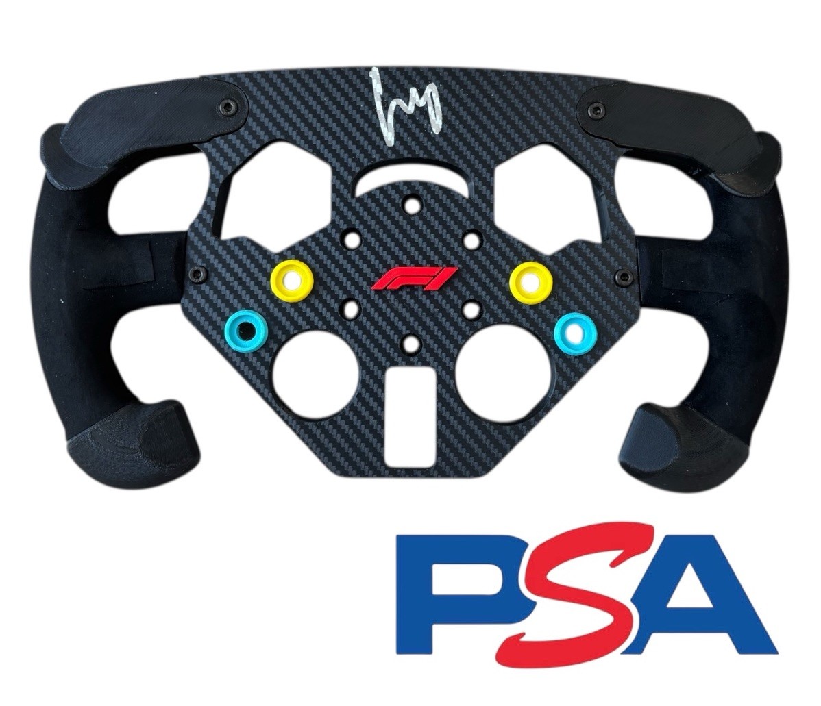 Carlos Sainz Signed F1 Steering Wheel Ferrari Williams PSA AUTO Smooth Operator