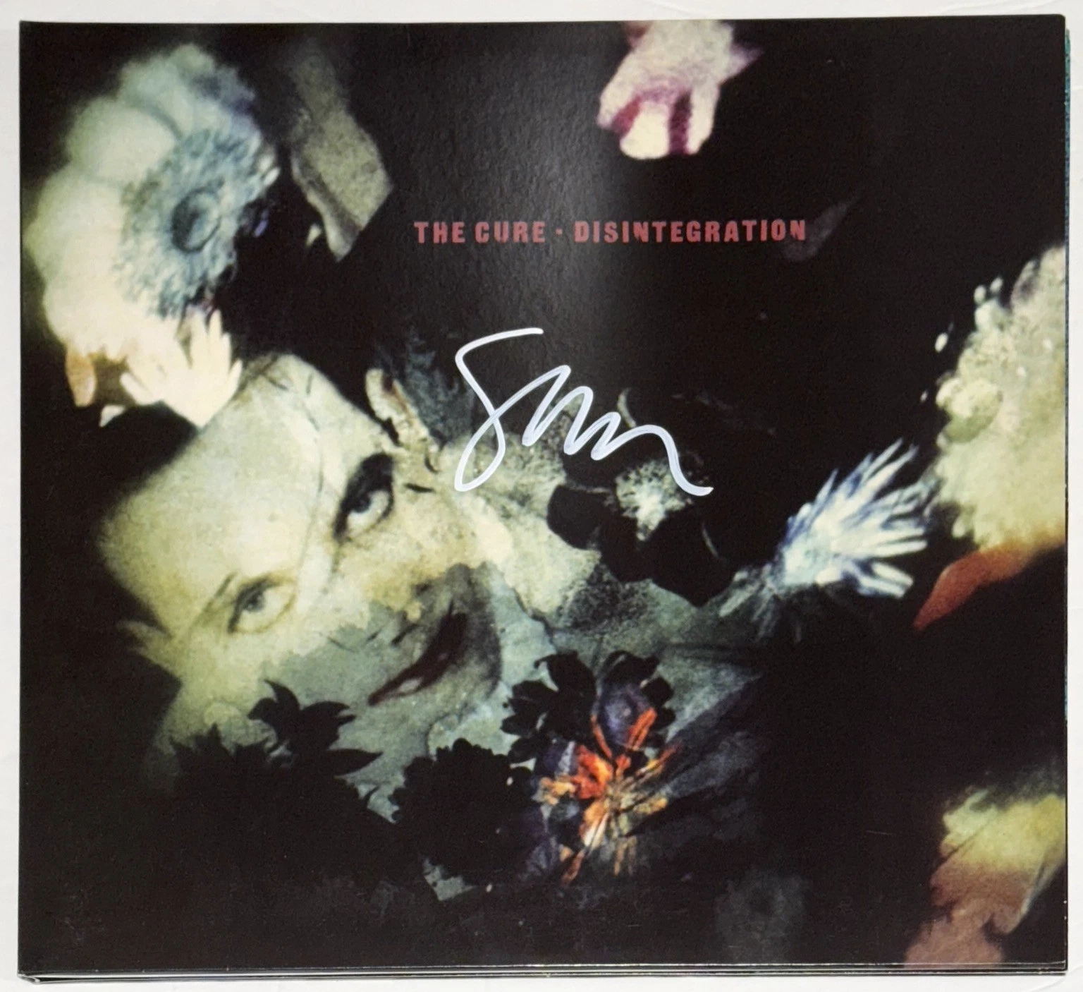 Simon Gallup The Cure Signed Disintegration Vinyl LP Album Autograph Beckett COA