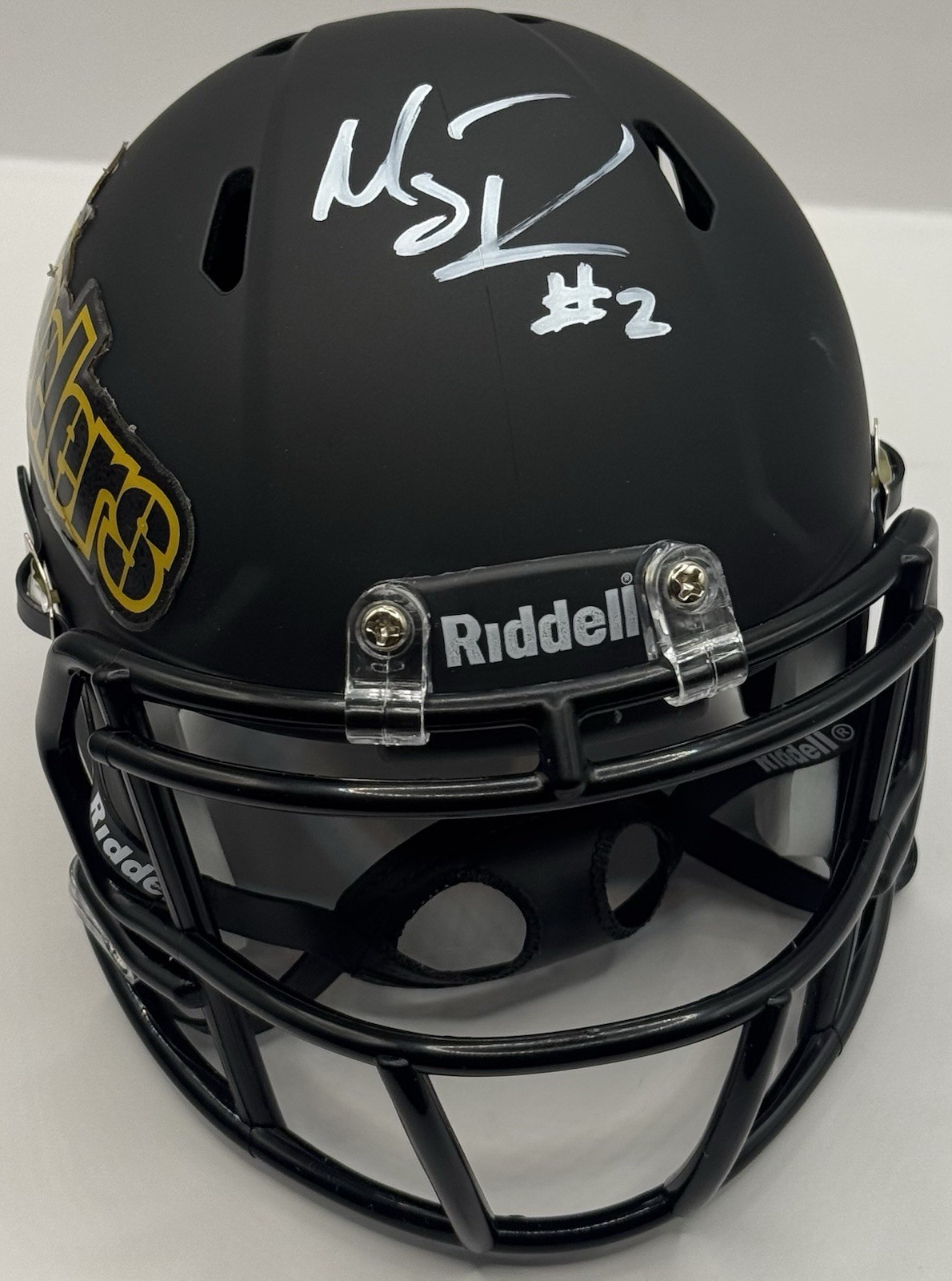 Mason Rudolph Signed Autographed Pittsburgh Steelers Mini Helmet PSA/DNA COA