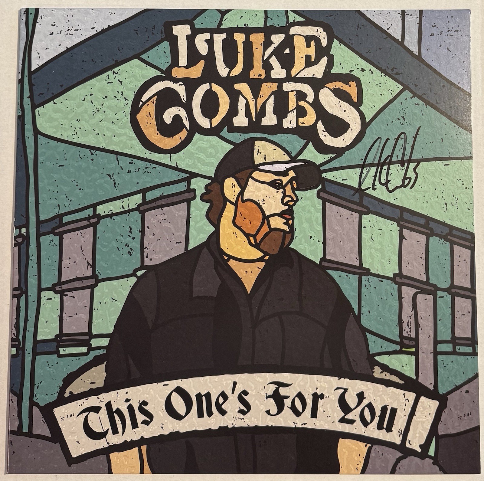Luke Combs Signed Autographed This One’s For You Vinyl Album PSA/DNA COA