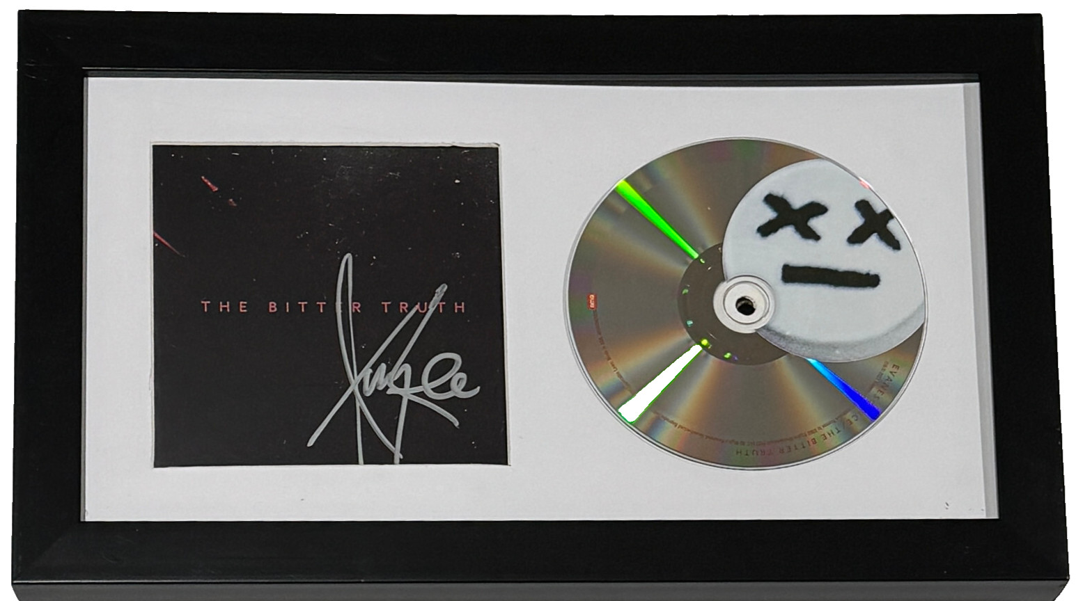 Amy Lee Evanescence Signed Autograph The Bitter Truth Framed CD Beckett COA