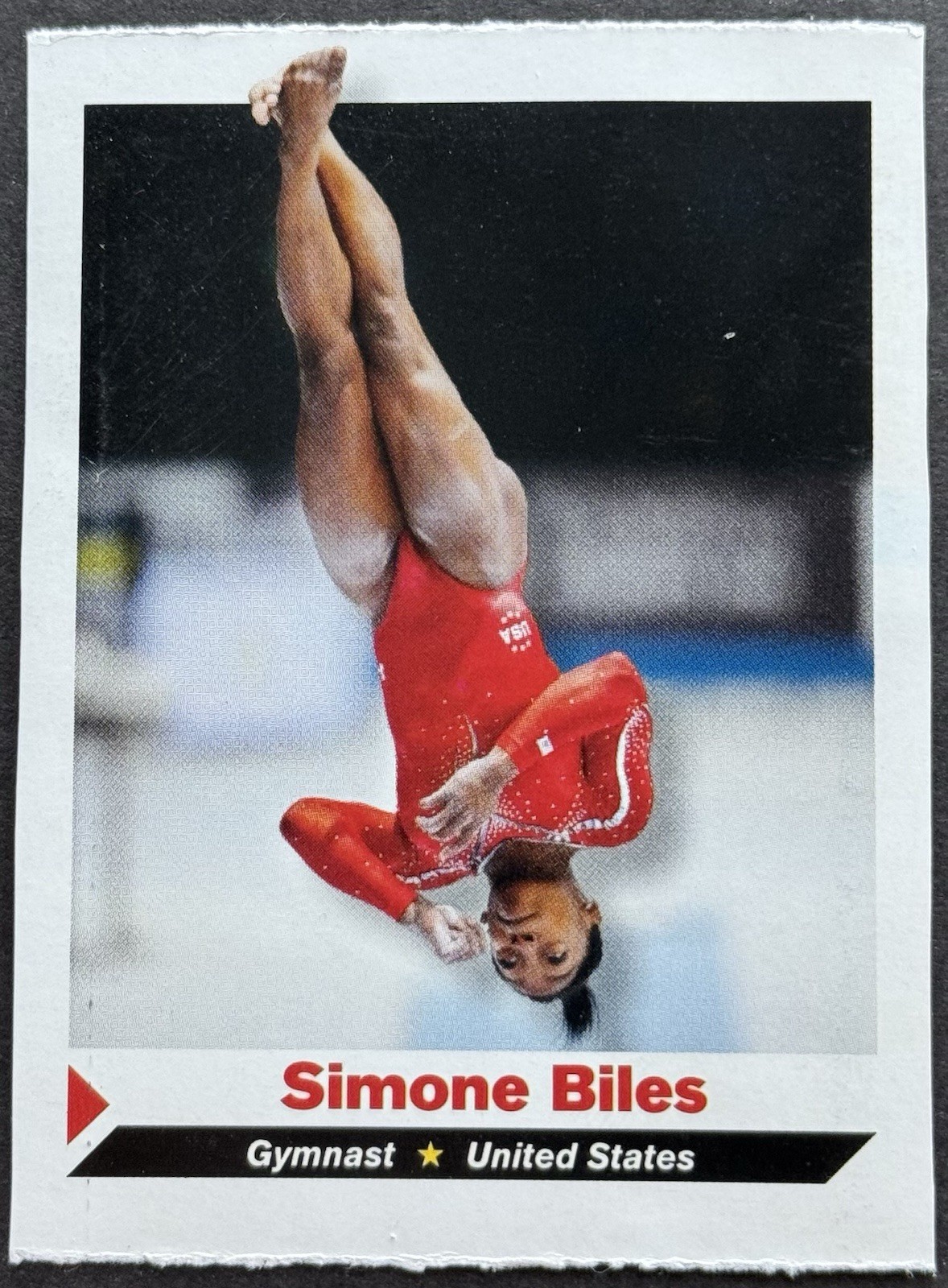 Simone Biles Rookie Olympic Gold Sports Illustrated for Kids Gymnastics #292