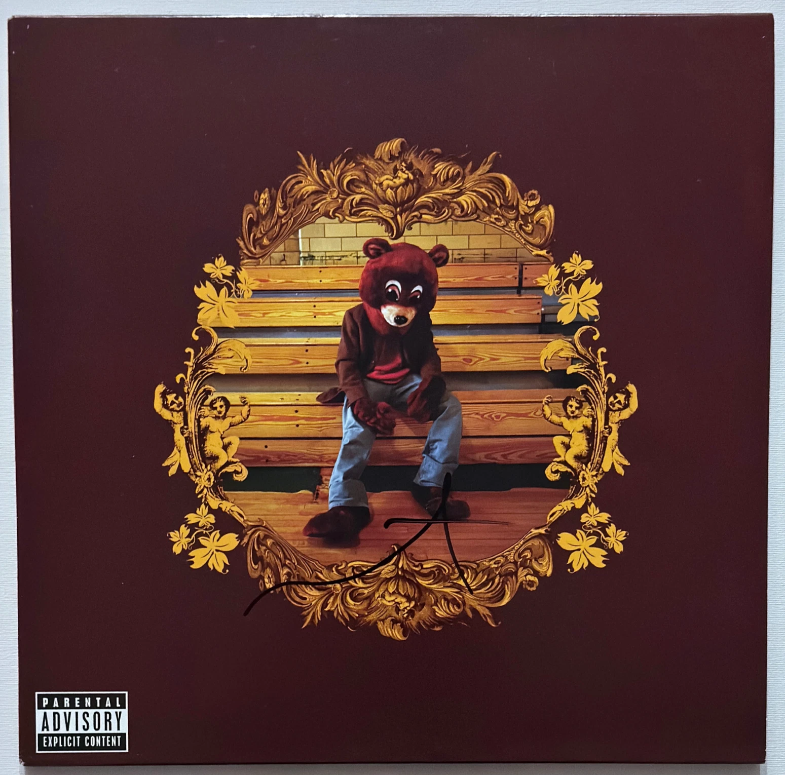 Kanye West The College Dropout Signed Autograph Vinyl LP Record Album Ye ACOA