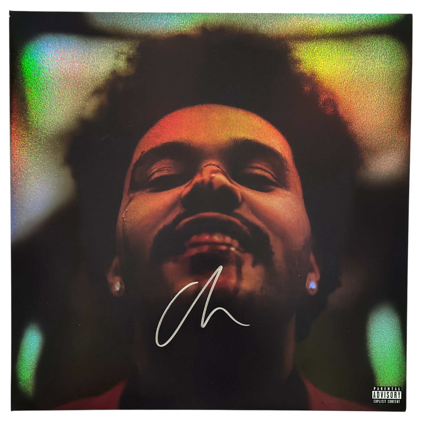 The Weeknd Signed Autograph After Hours Holographic Vinyl Record Album ACOA COA