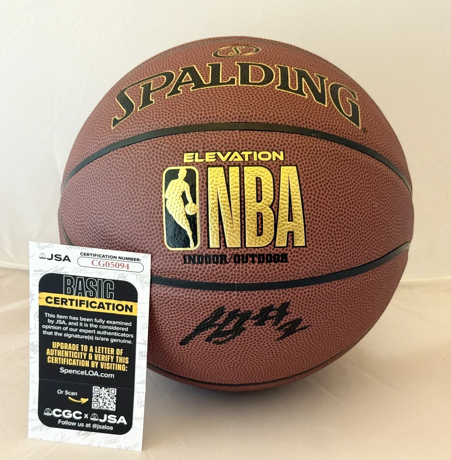 James Bouknight UConn Huskies signed F/S NBA Basketball Ball autographed JSA