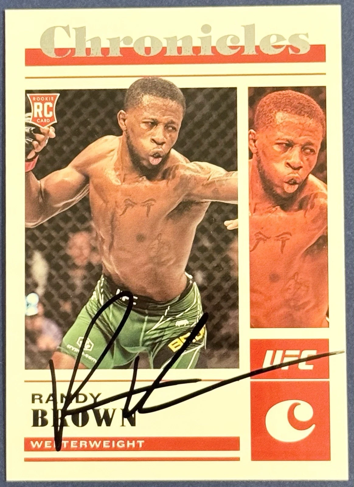 Randy Brown Signed Autographed 2023 Chronicles Base Rookie Card Beckett Coa