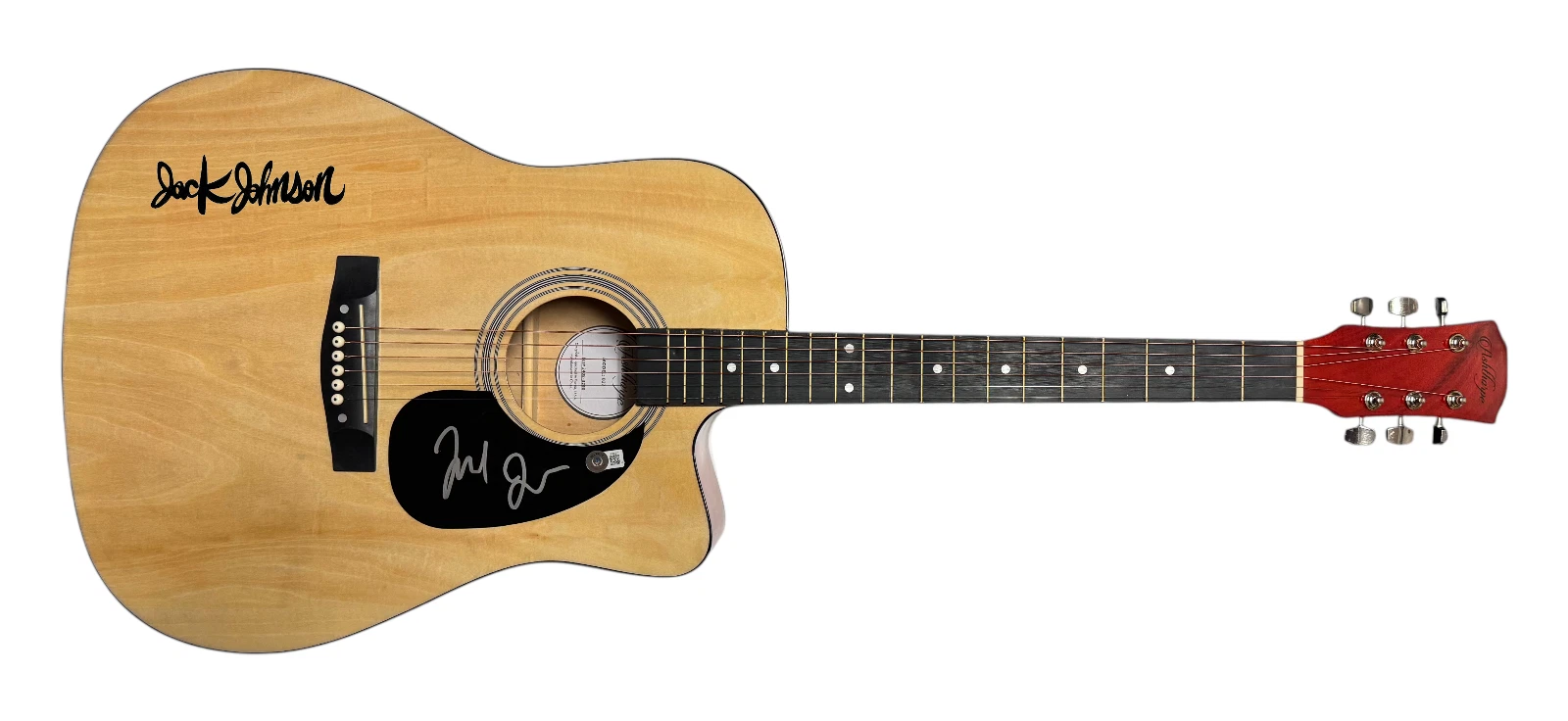 Jack Johnson Signed Autograph Acoustic Guitar In Between Dreams Singer BAS COA