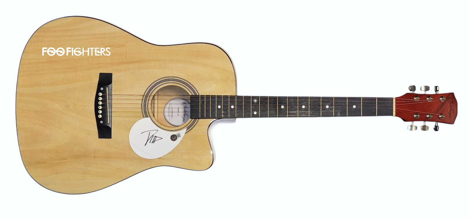 Dave Grohl FOO FIGHTERS Signed Autograph Full Size Acoustic Guitar Beckett COA
