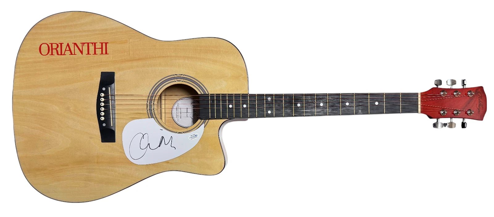 Orianthi Signed Autograph Acoustic Guitar 41