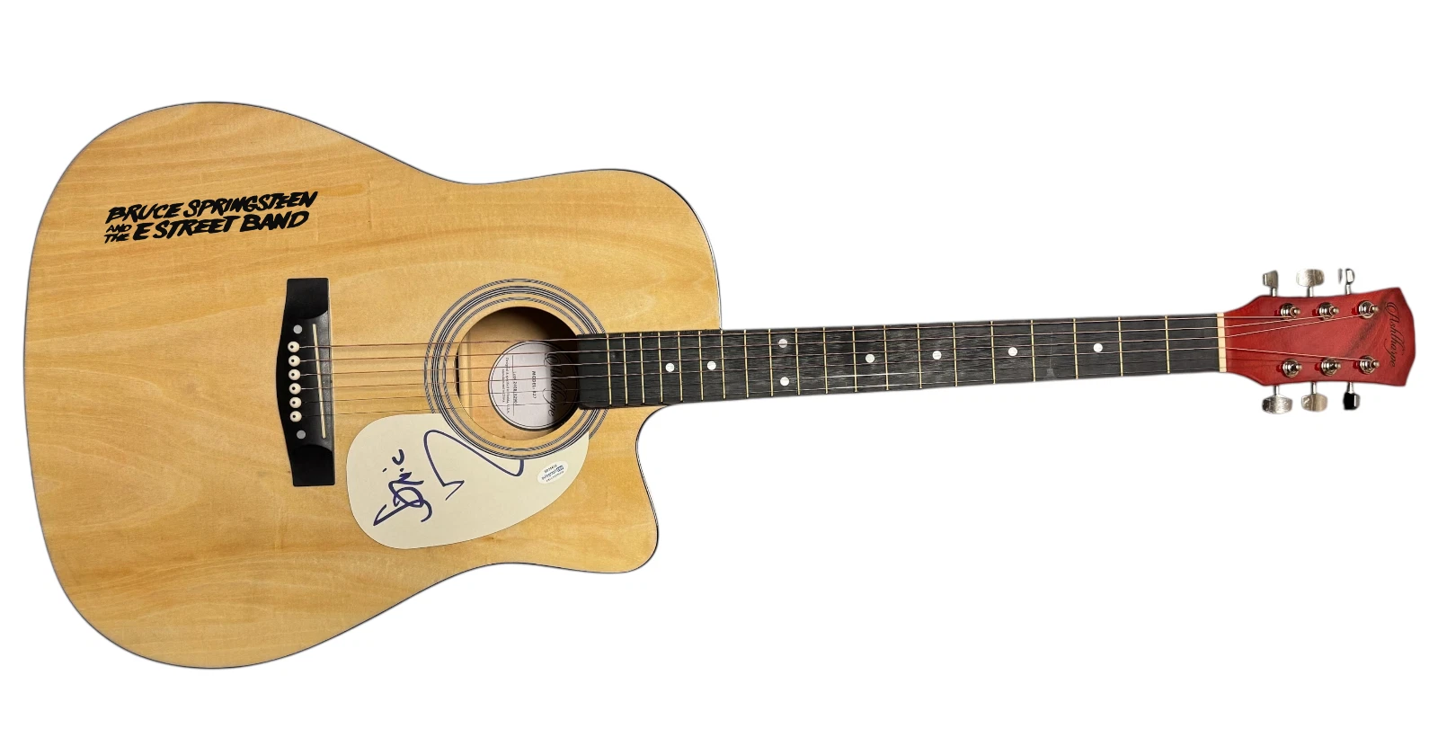 Steven Van Zandt Signed 41' Acoustic Guitar Bruce Springsteen E Street Band ACOA