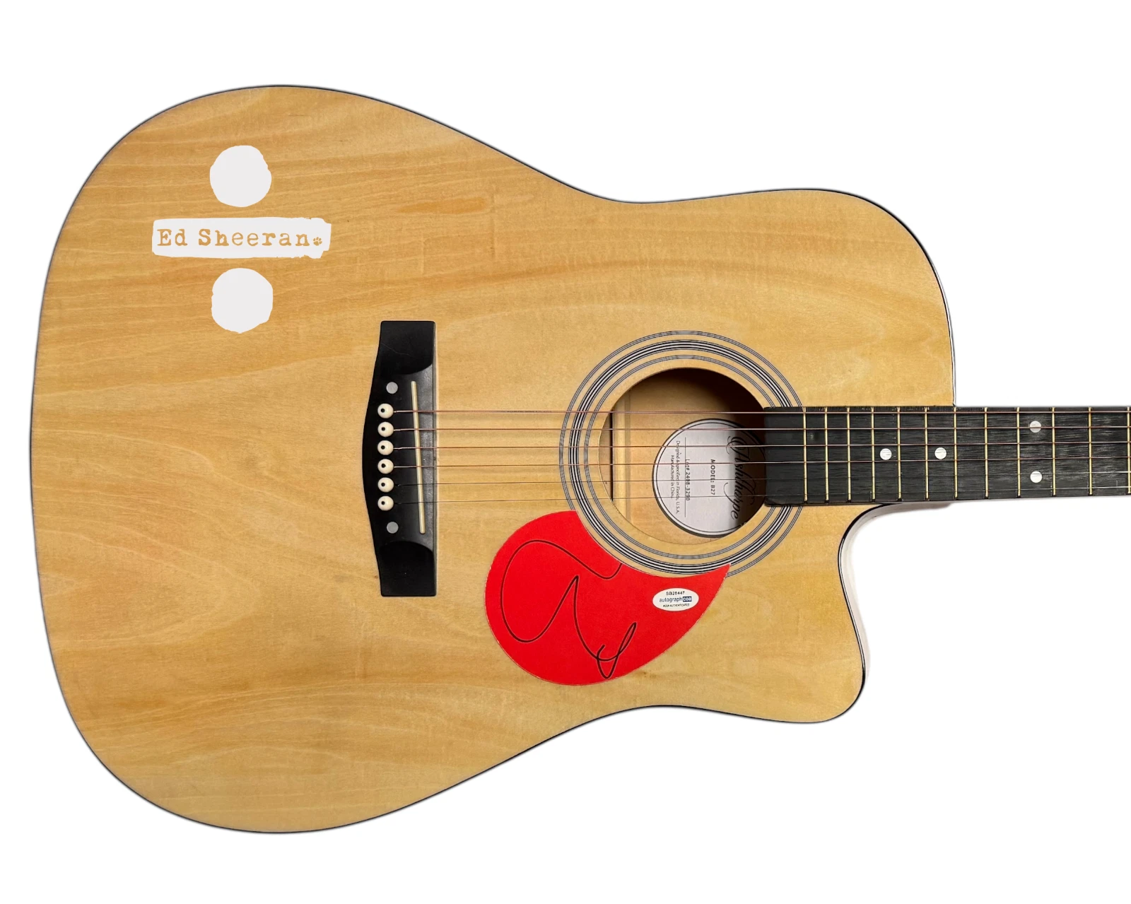 Ed Sheeran Signed Autograph Full Size 41