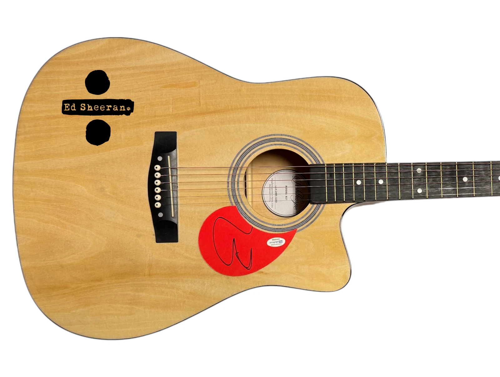 Ed Sheeran Signed Autograph Full Size 41