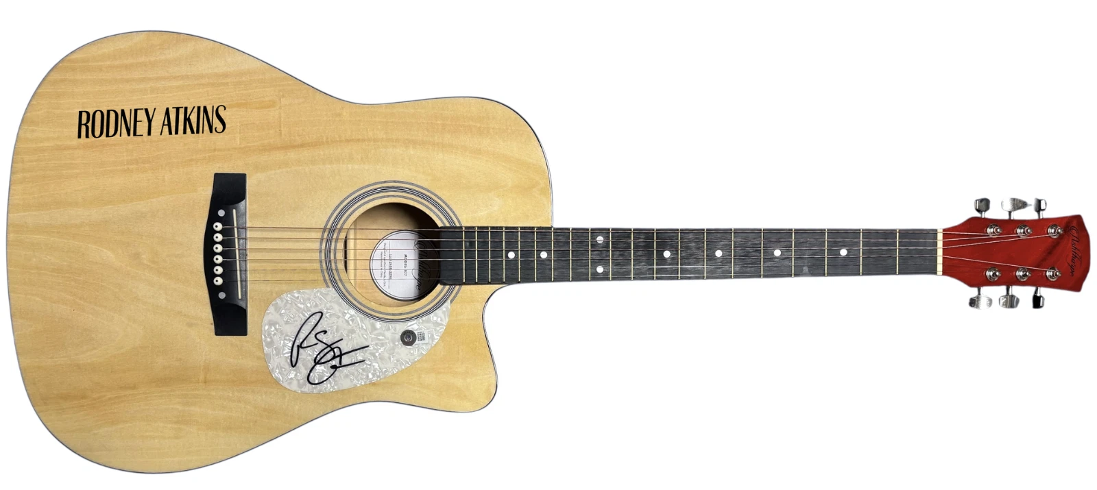 Rodney Atkins Signed Autograph Full Size Acoustic Guitar Country Singer BAS COA