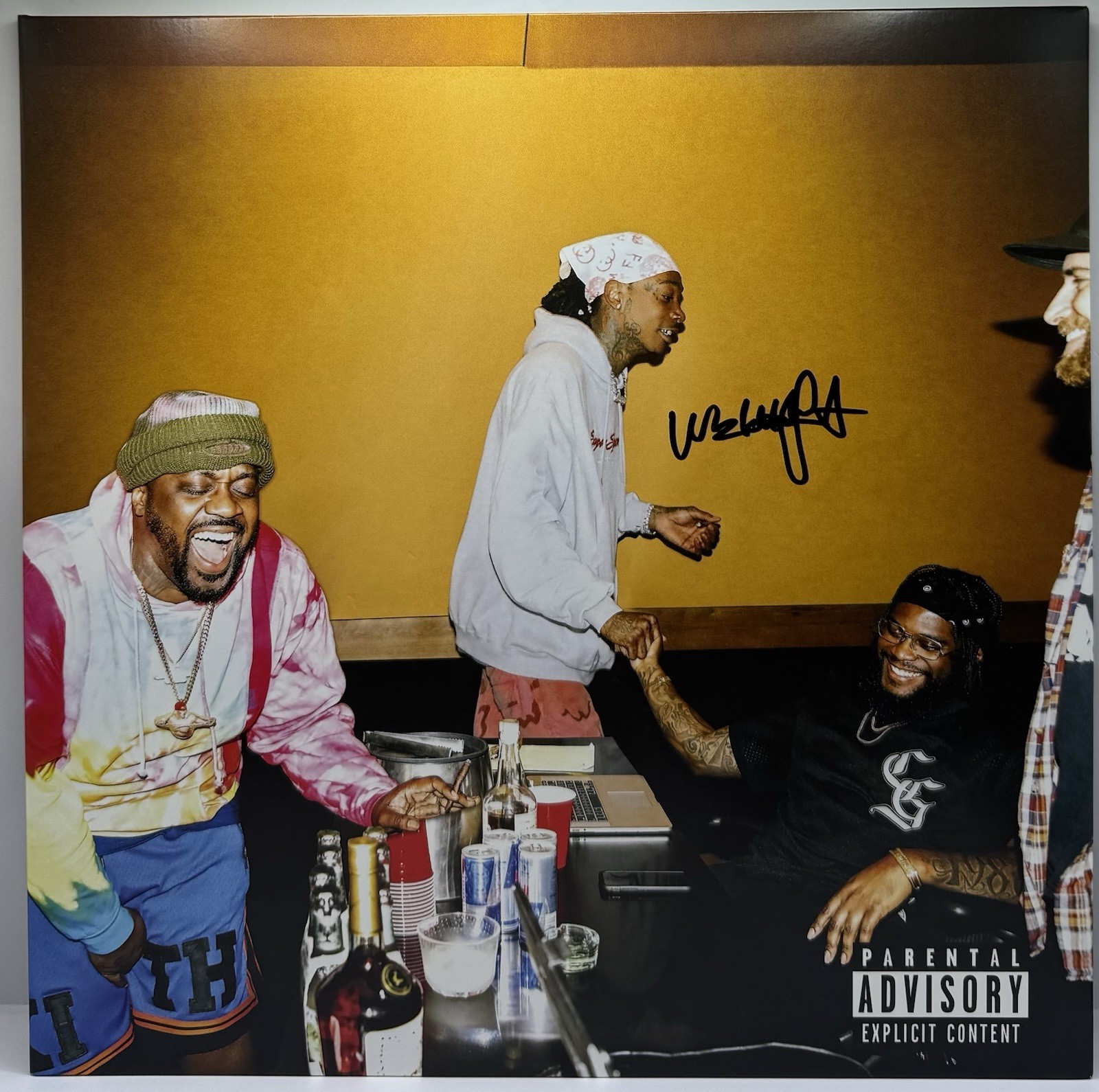 Wiz Khalifa Signed Autographed Full Court Press Vinyl Album JSA COA