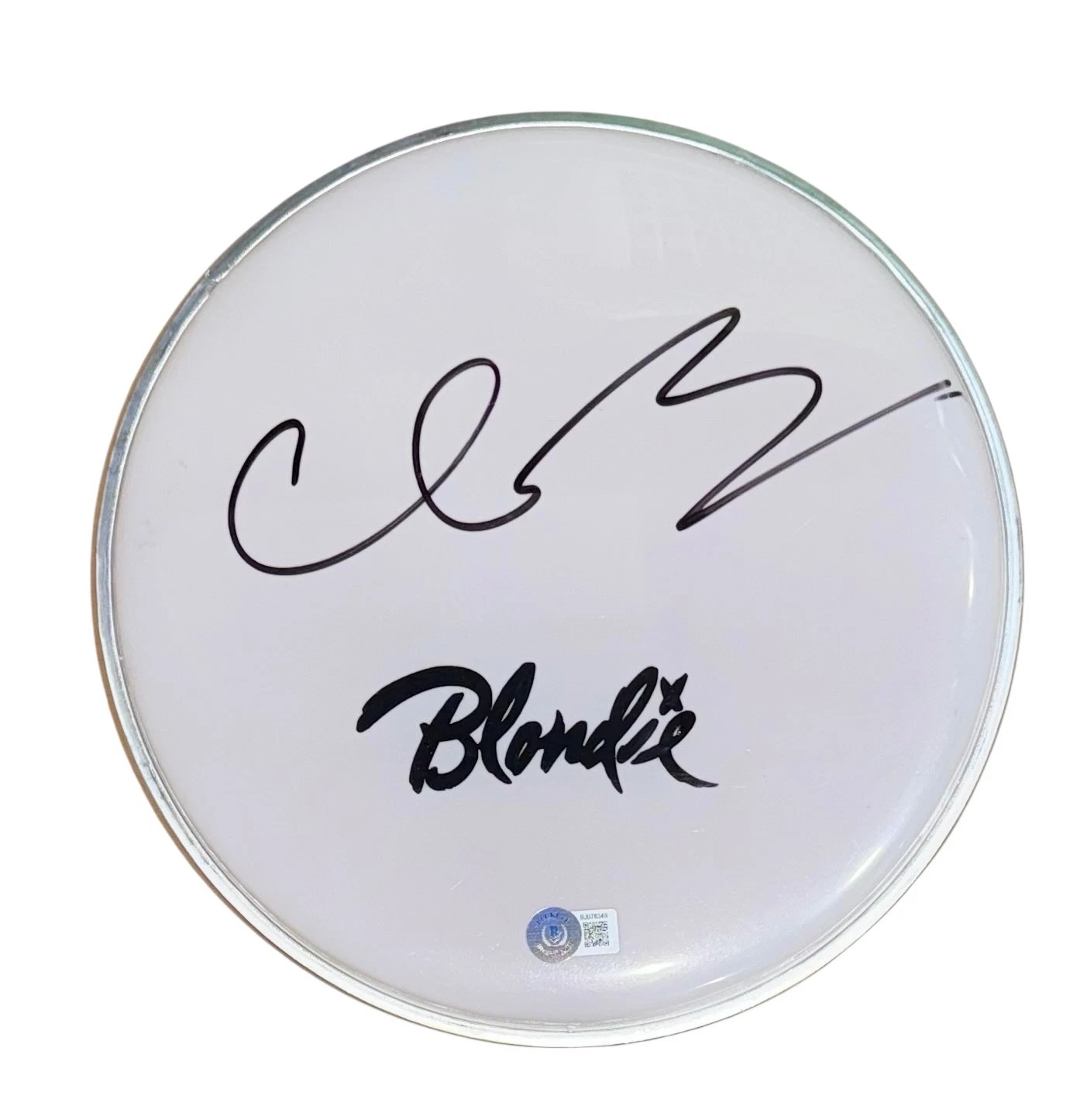 Clem Burke 'Blondie' Signed Autograph 10