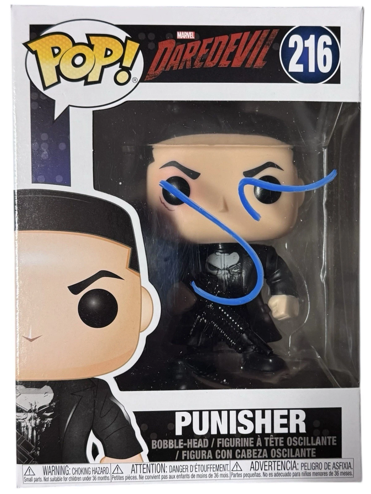 Jon Bernthal Signed Punisher Funko Pop #216 Autograph Marvel Daredevil Beckett