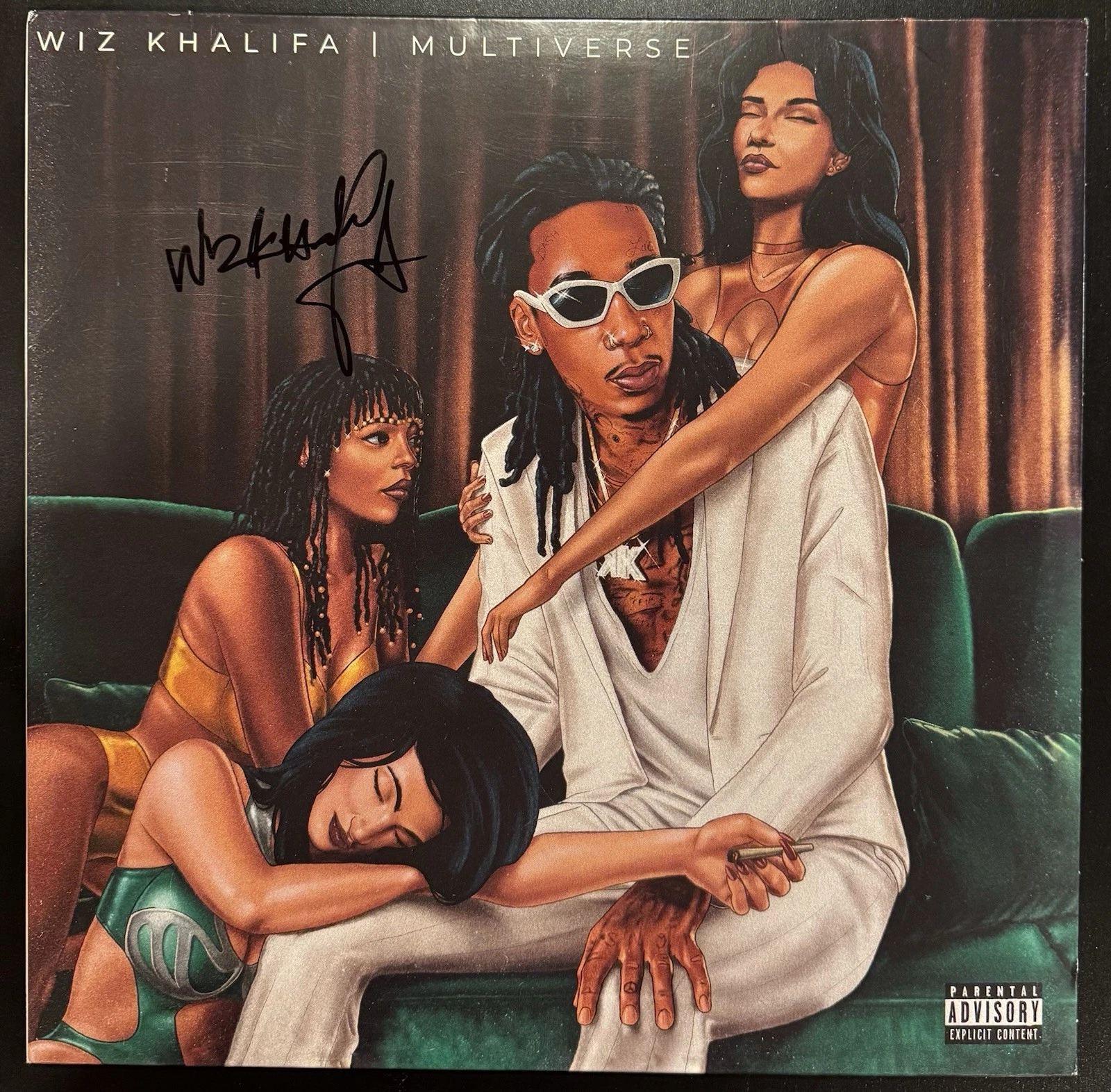 Wiz Khalifa Signed Autographed Multiverse Vinyl Album JSA COA