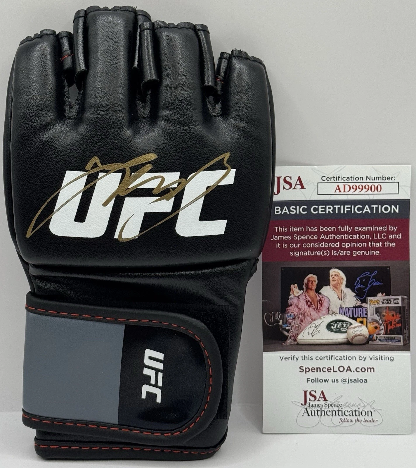 Joanna Jedrzejczyk Signed Autographed UFC Fight Glove MMA JSA