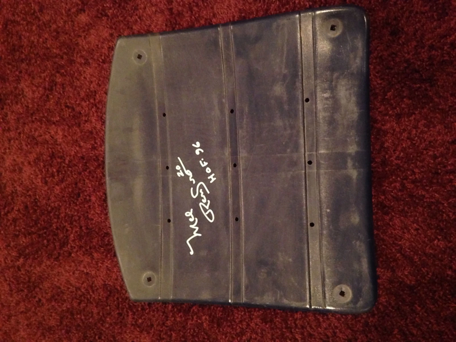 MEL RENFRO AUTOGRAPHED TEXAS STADIUM SEAT DALLAS COWBOYS FOOTBALL JSA