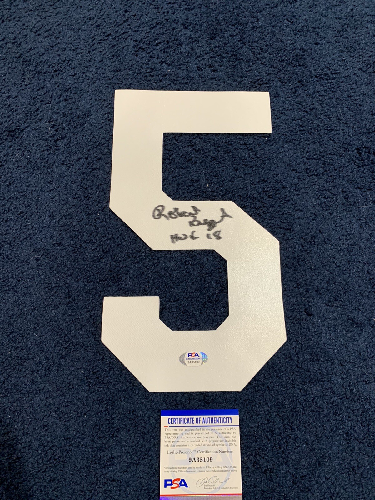 Robert Brazile AUTOGRAPHED Houston Oilers FOOTBALL JERSEY NUMBER 