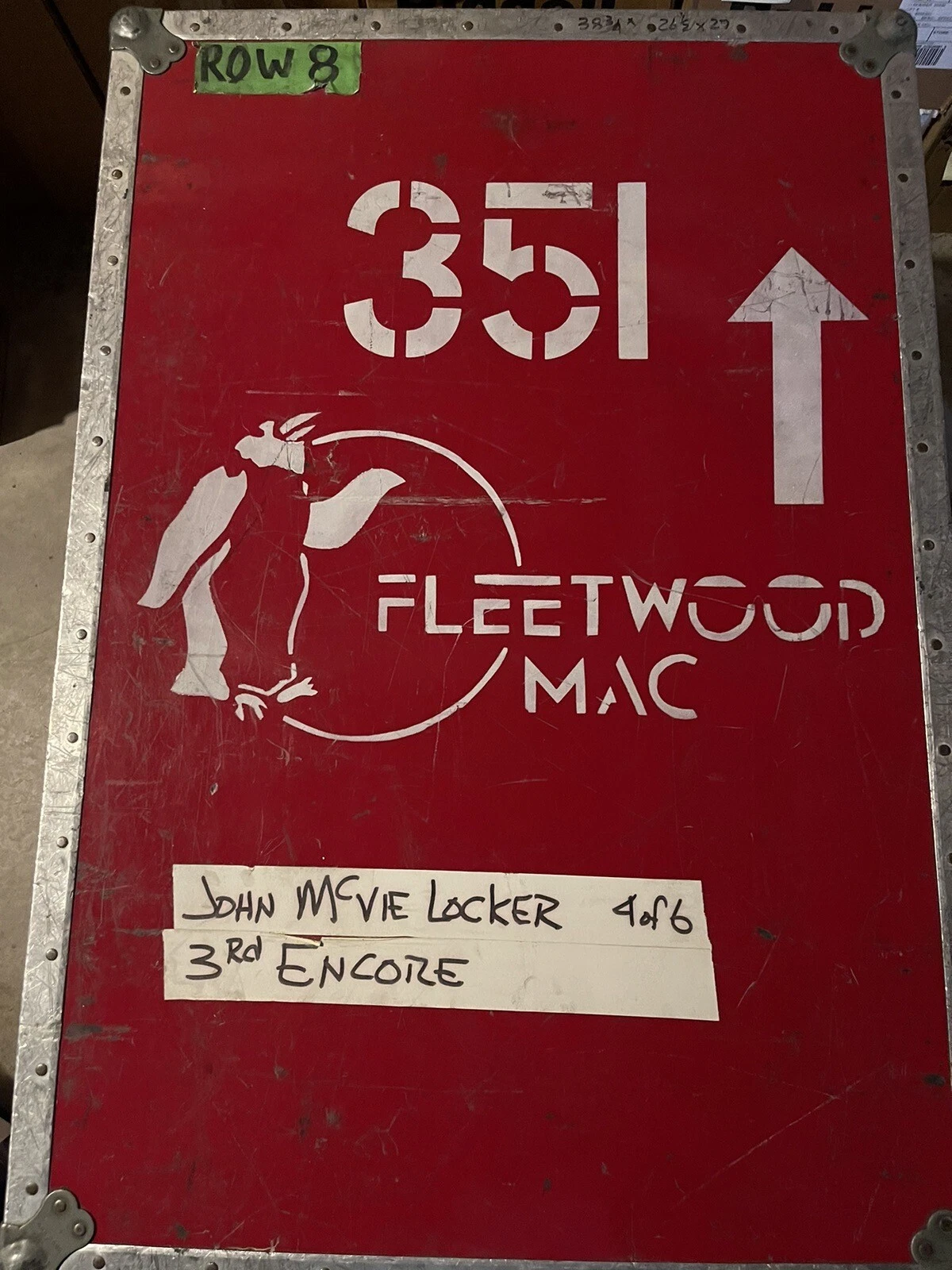 Personally Owned John McVie Owned + Used Concert Speaker  + Case Fleetwood Mac