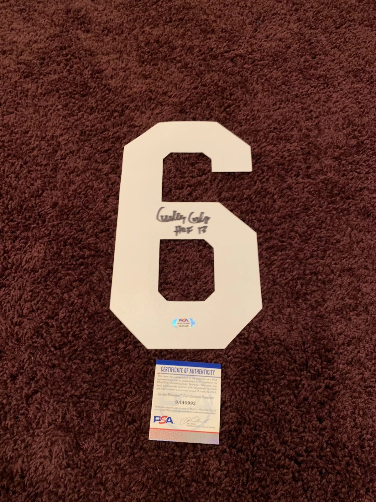 Curley Culp AUTOGRAPHED CHIEFS FOOTBALL JERSEY NUMBER 