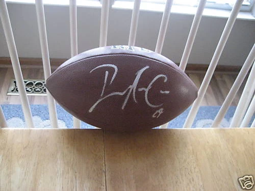 DOMINIQUE RODGERS-CROMARTIE SIGNED FOOTBALL EAGLES
