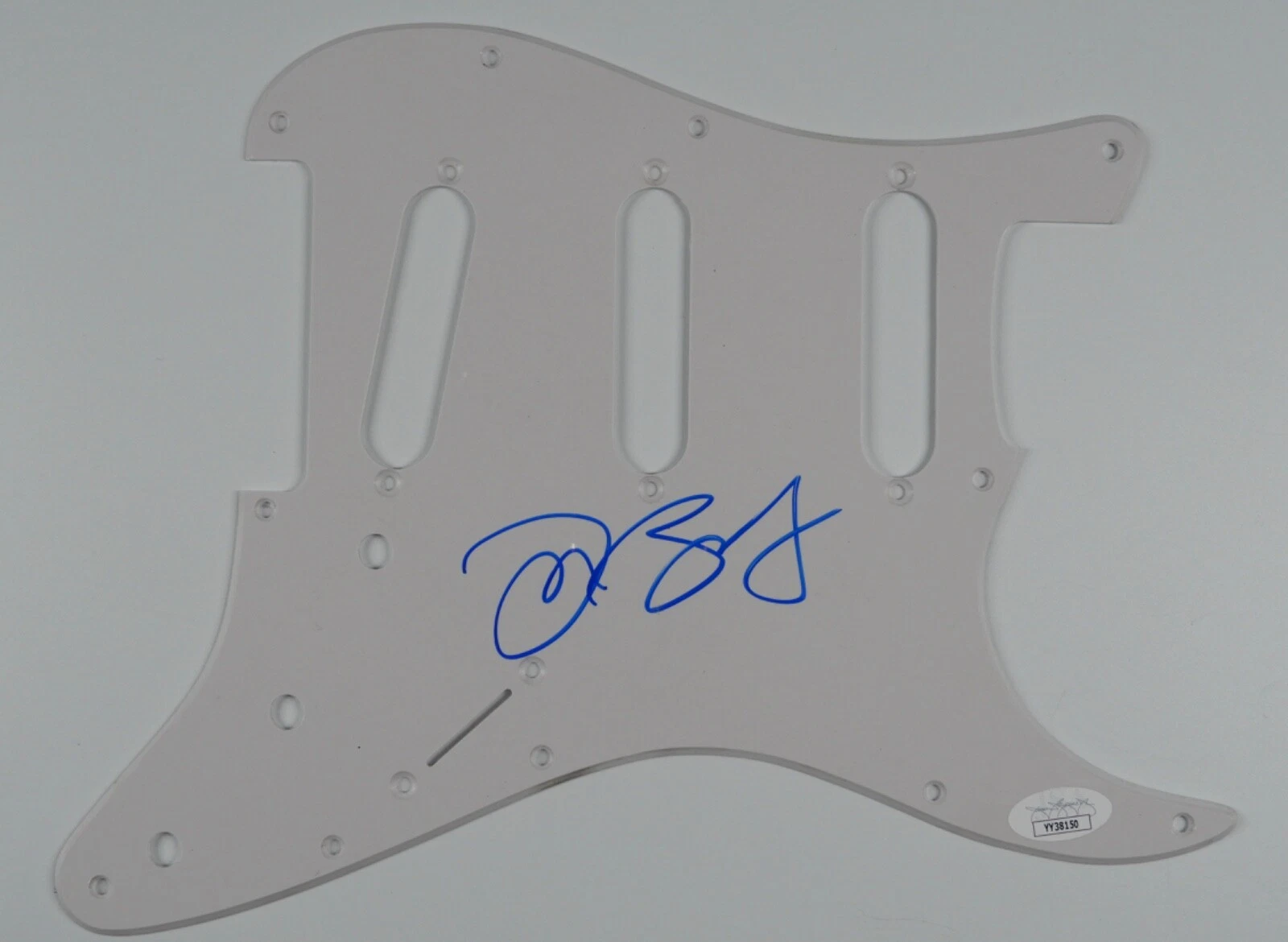 Jon Bon Jovi JSA Autograph Signed Guitar Guard Strat Kickplate
