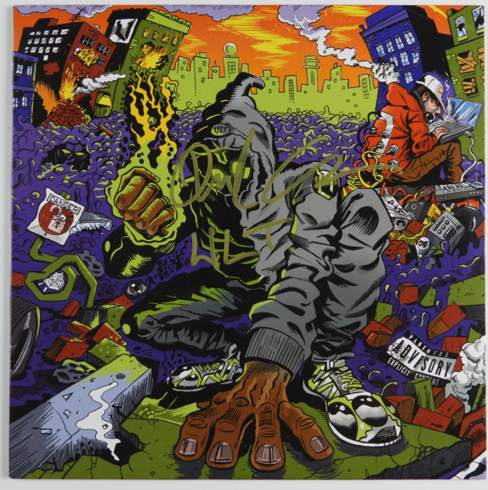 Denzel Curry Unlocked JSA Signed Autograph Album Vinyl Record