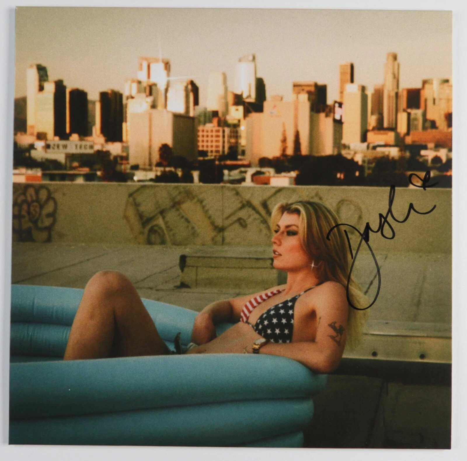 Dasha Signed Autograph Album JSA Record Vinyl