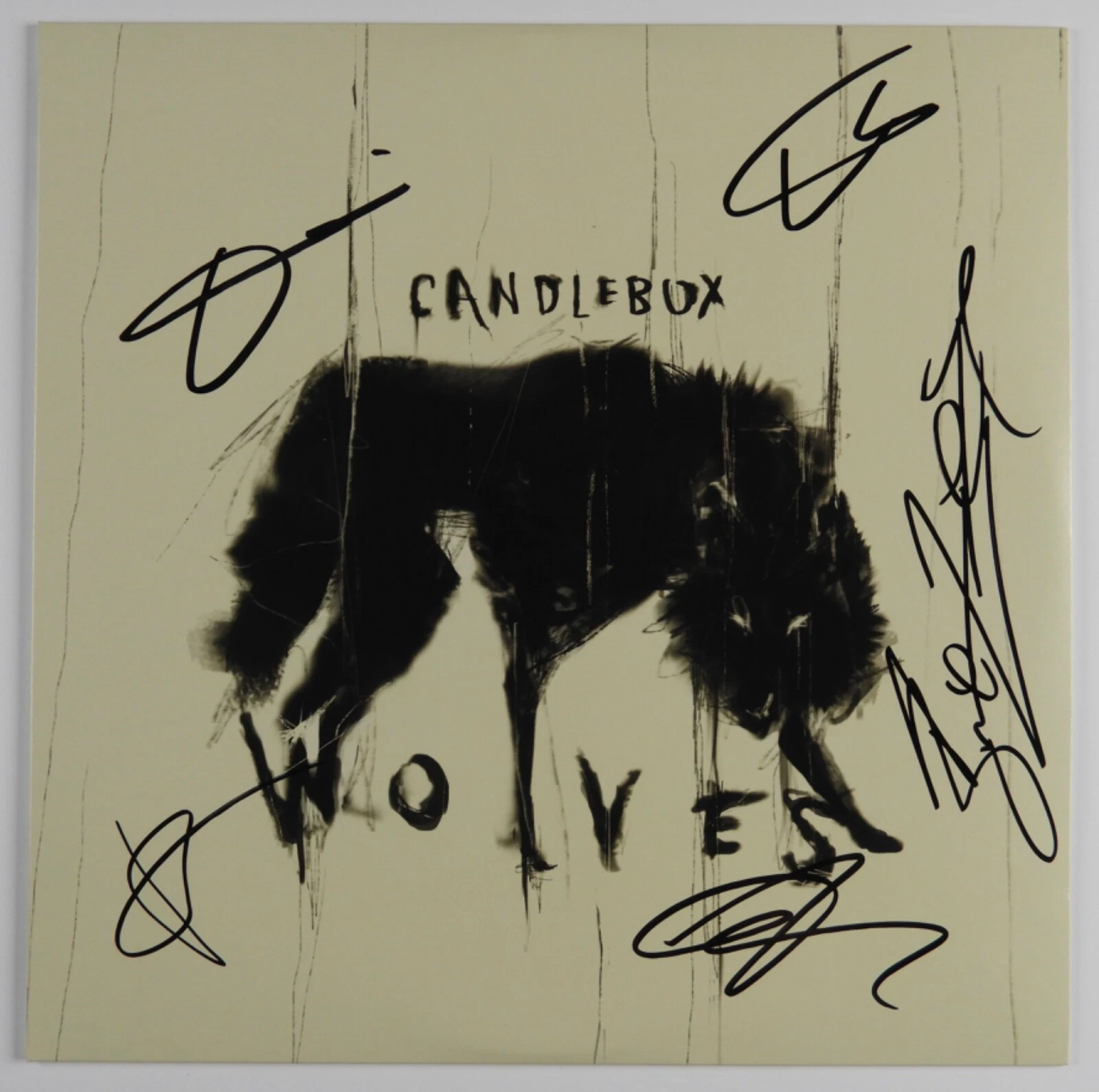 Candlebox JSA Fully Signed Autograph Album Record Vinyl The Long Goodbye
