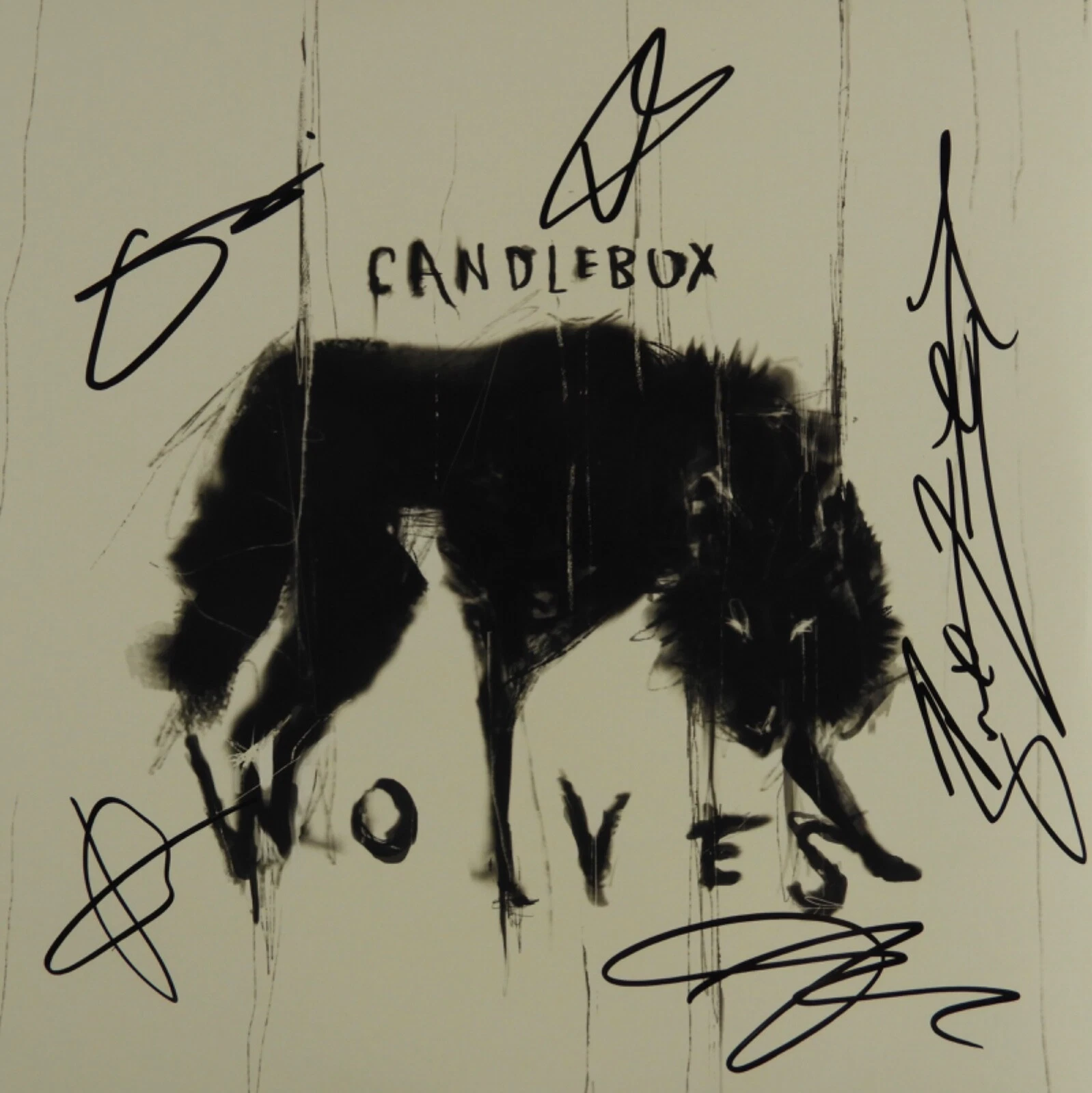 Candlebox JSA Fully Signed Autograph Album Record Vinyl The Long Goodbye