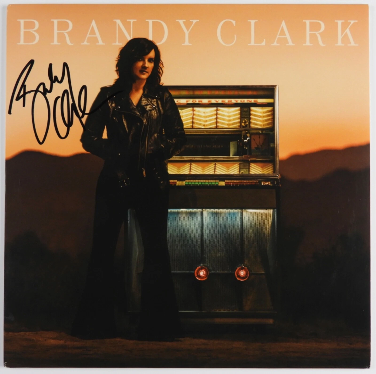 Brandy Clark JSA Signed Autograph Album Record Vinyl Your Life Is A Record