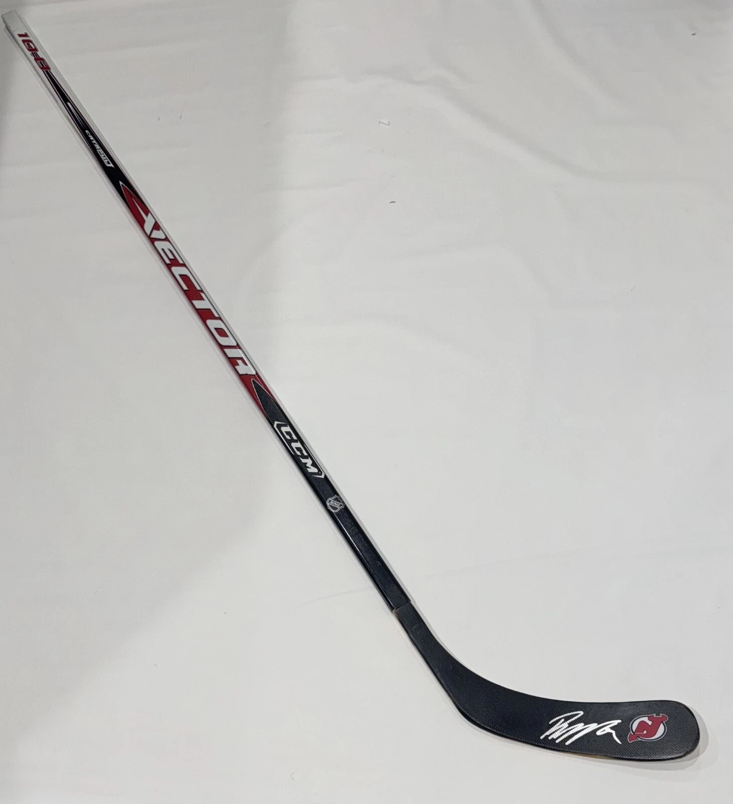 JESPER BRATT SIGNED FULL SIZE HOCKEY STICK NEW JERSEY DEVILS PROOF JSA COA