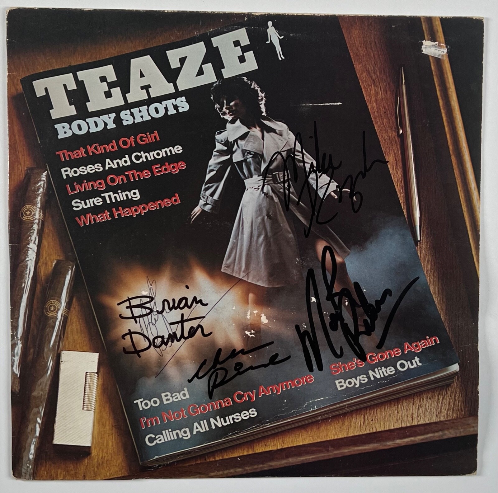 Teaze JSA Signed Autograph Album Record Body Shots