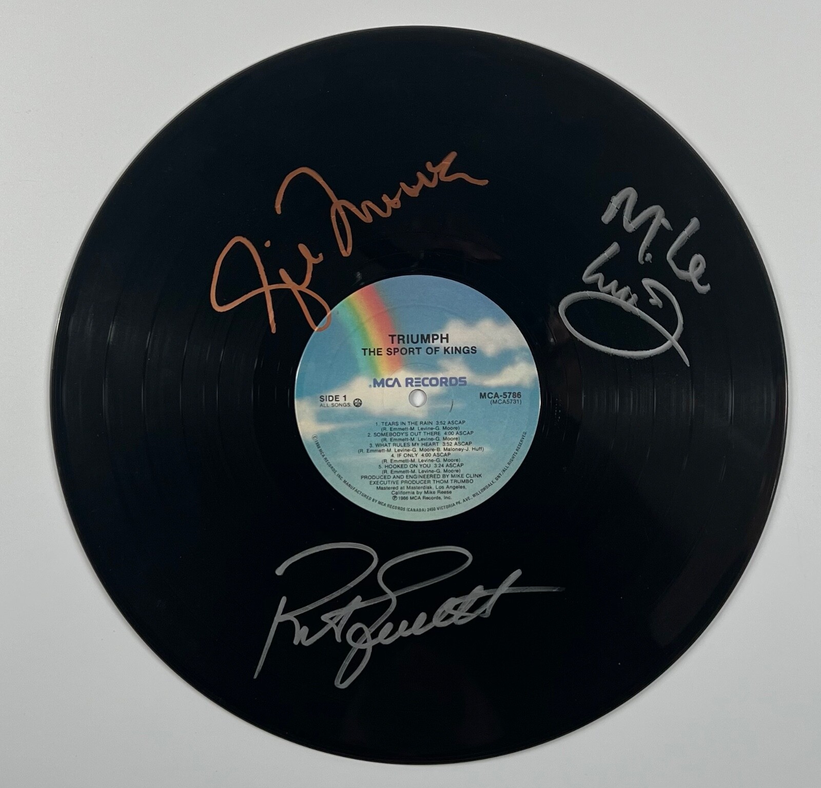 Triumph JSA Signed Autograph Album Record Vinyl The Sport Of Kings