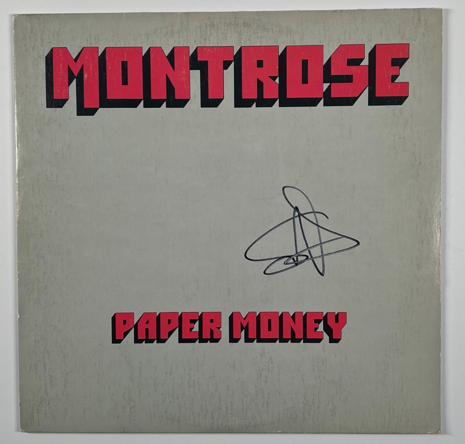 Sammy Hagar JSA Signed Autograph Album Record Vinyl Montrose Paper Money