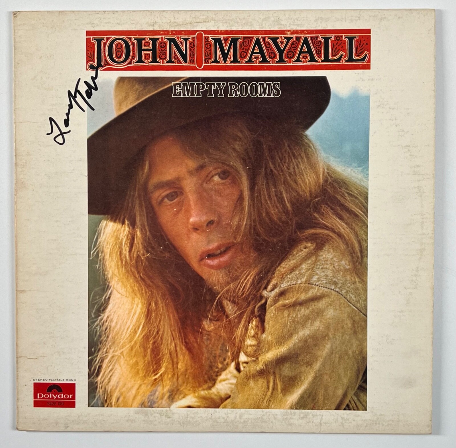 John Mayall JSA Signed Autograph Album Record Vinyl Empty Rooms