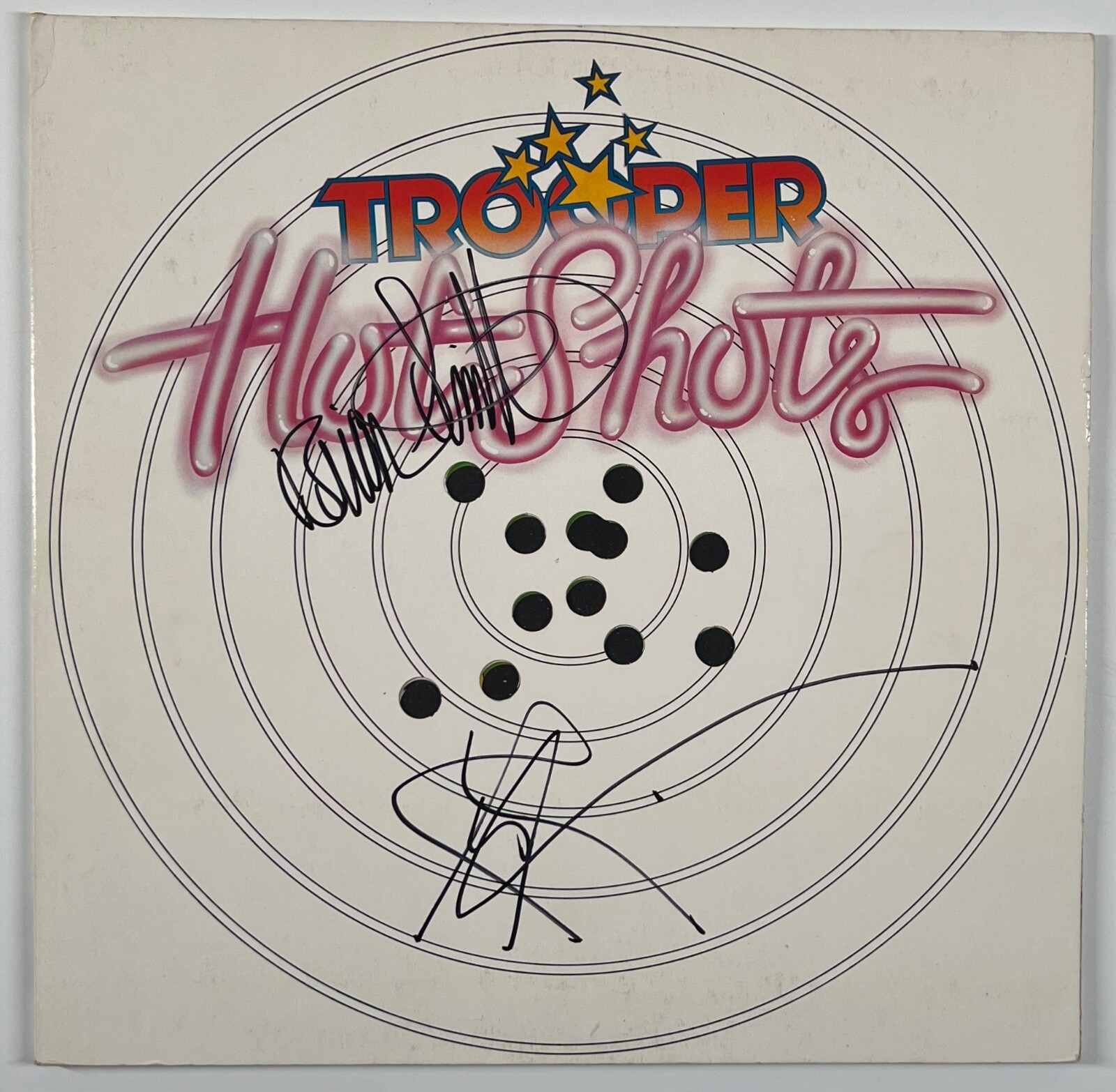 Trooper JSA Signed Autograph Album Record Vinyl Hot Shots