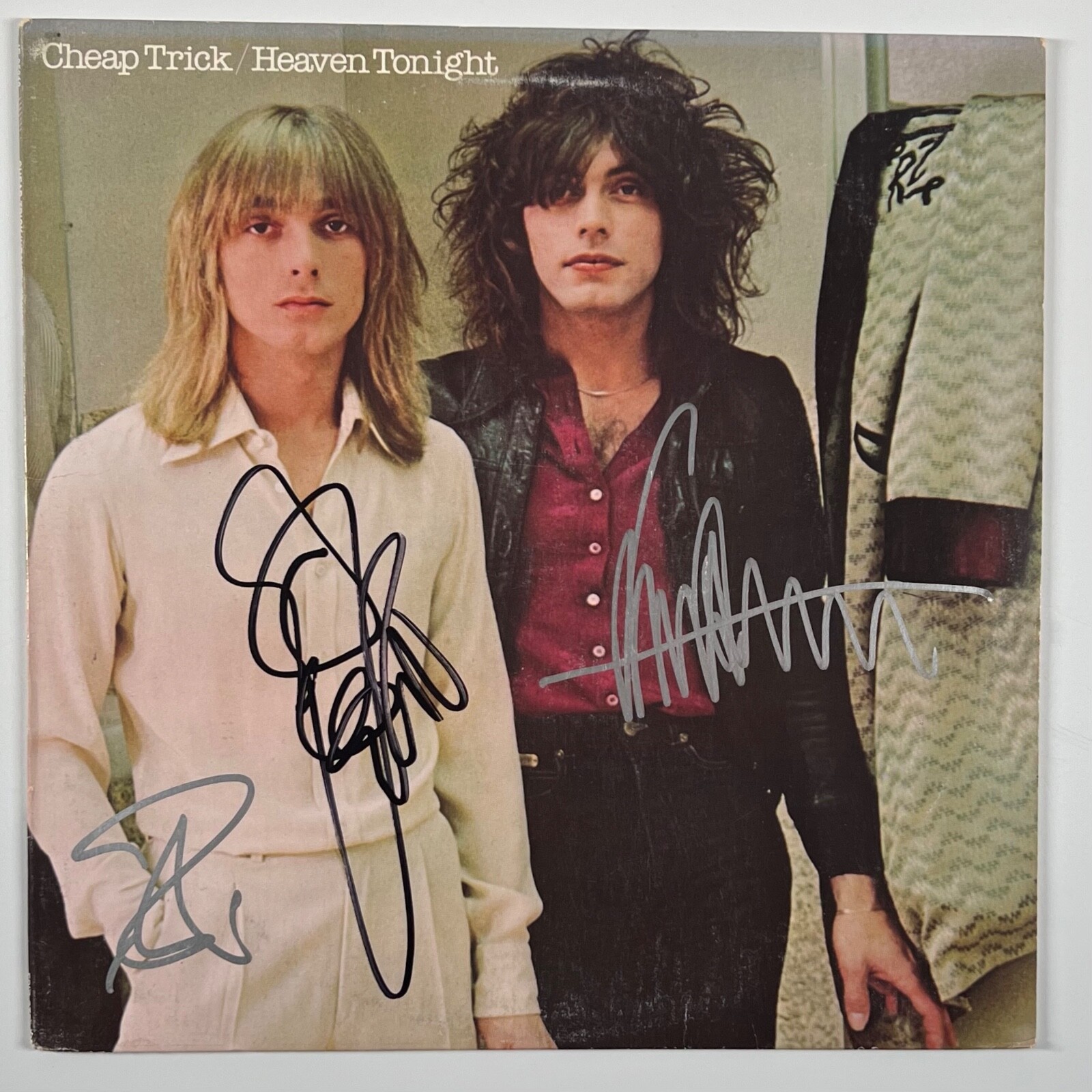 Cheap Trick JSA Signed Autograph Album Record Vinyl Heaven Tonight