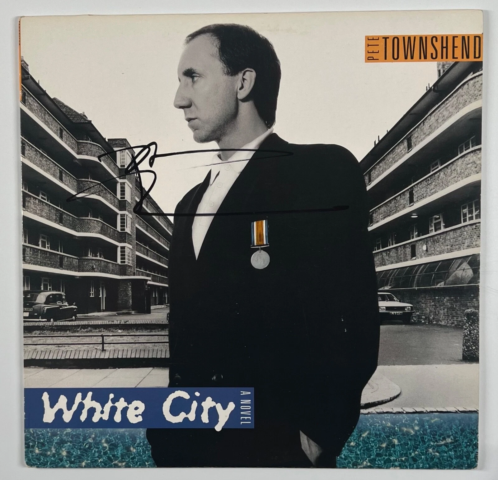Pete Townshend JSA Signed Autograph Album Record White City The Who