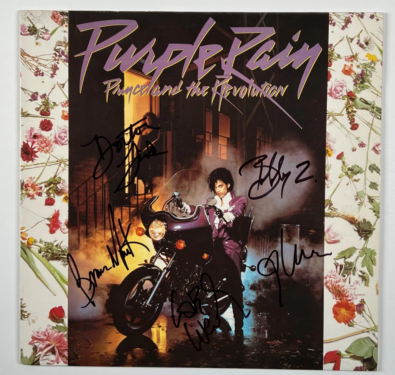 Prince And The Revolution JSA Signed Autograph Album Record Purple Rain