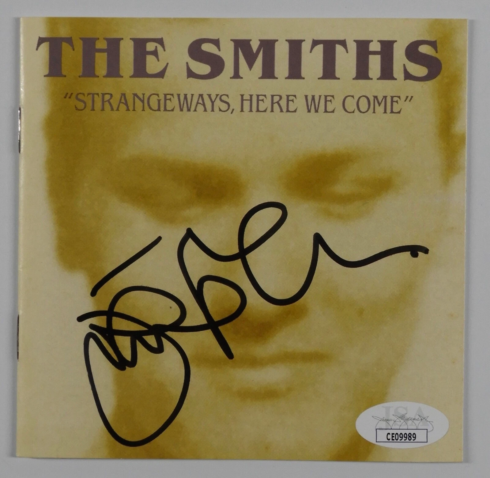 The Smiths Johnny Marr JSA Signed Autograph CD Strangeways Here We Come