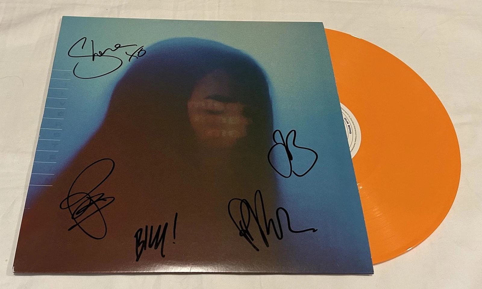 SILVERSTEIN SIGNED MISERY MADE ME VINYL RECORD JSA