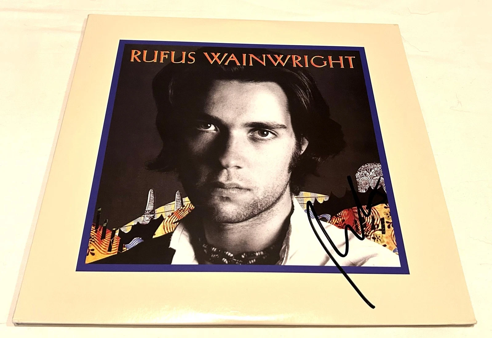 RUFUS WAINWRIGHT SIGNED VINYL RECORD JSA