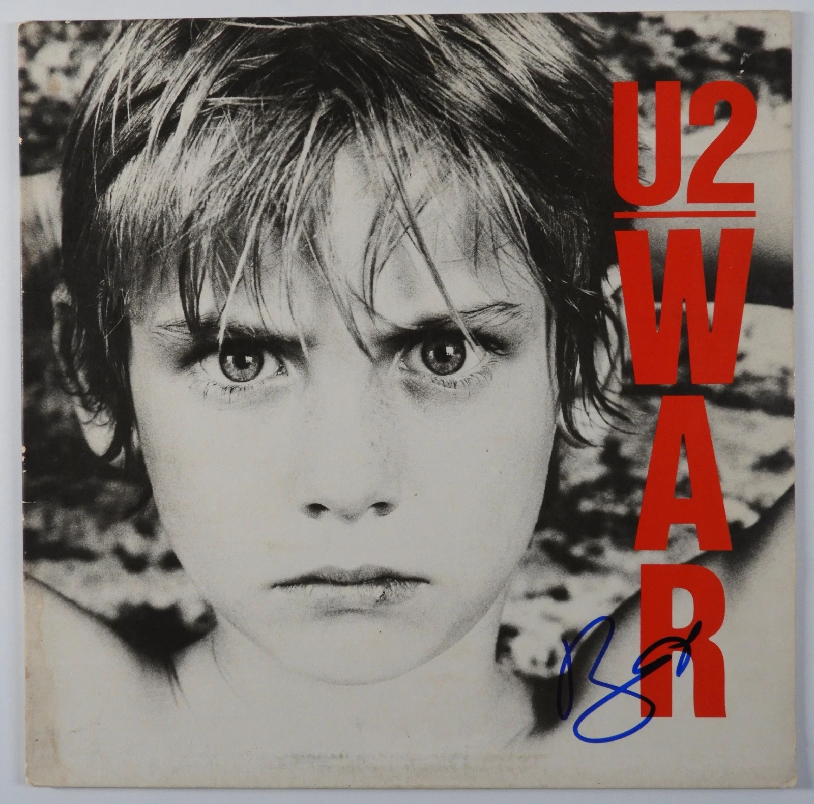 U2 Bono WAR Signed Autograph Record Album ACOA Vinyl