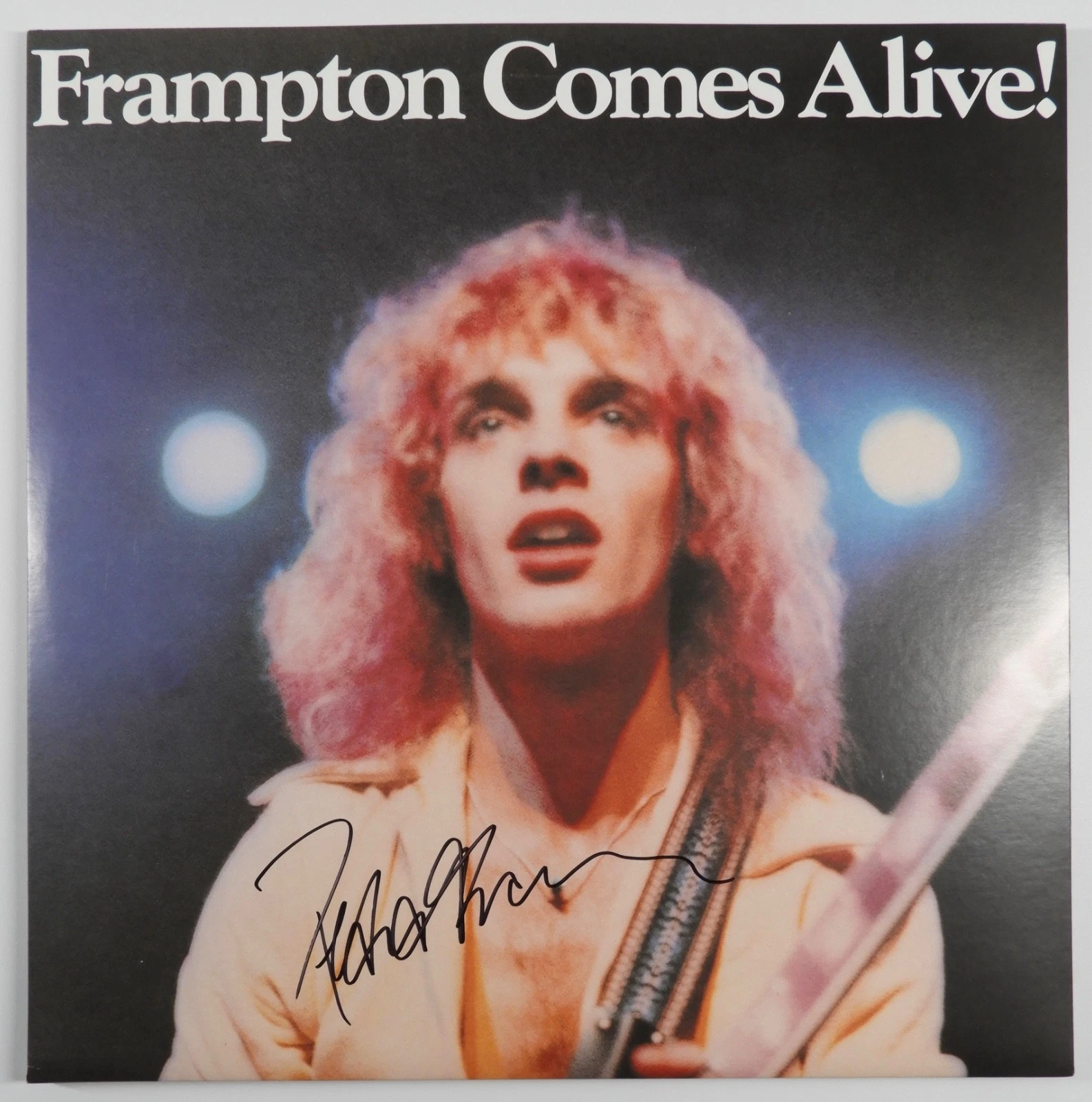 Peter Frampton JSA Signed Autograph Record Album Frampton Comes Alive