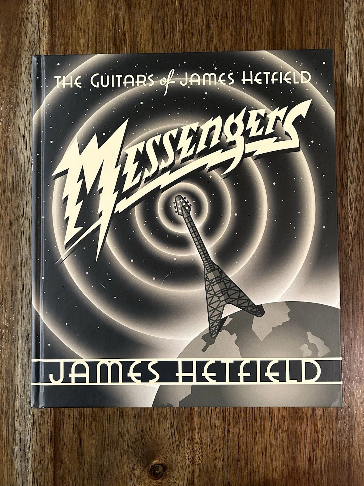 James Hetfield Metallica Signed Messengers Book Premiere Collectibles IN HAND