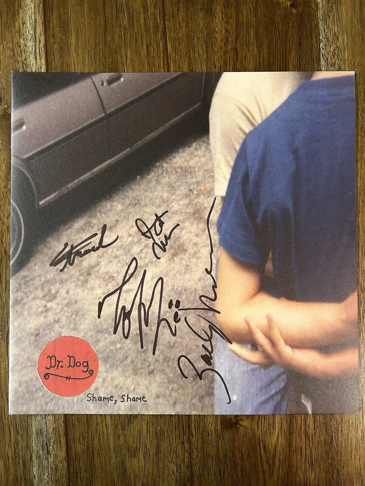‘Dr. Dog’ Band Signed Vinyl Album ‘Shame, Shame’ Toby Leaman +3 PROOF